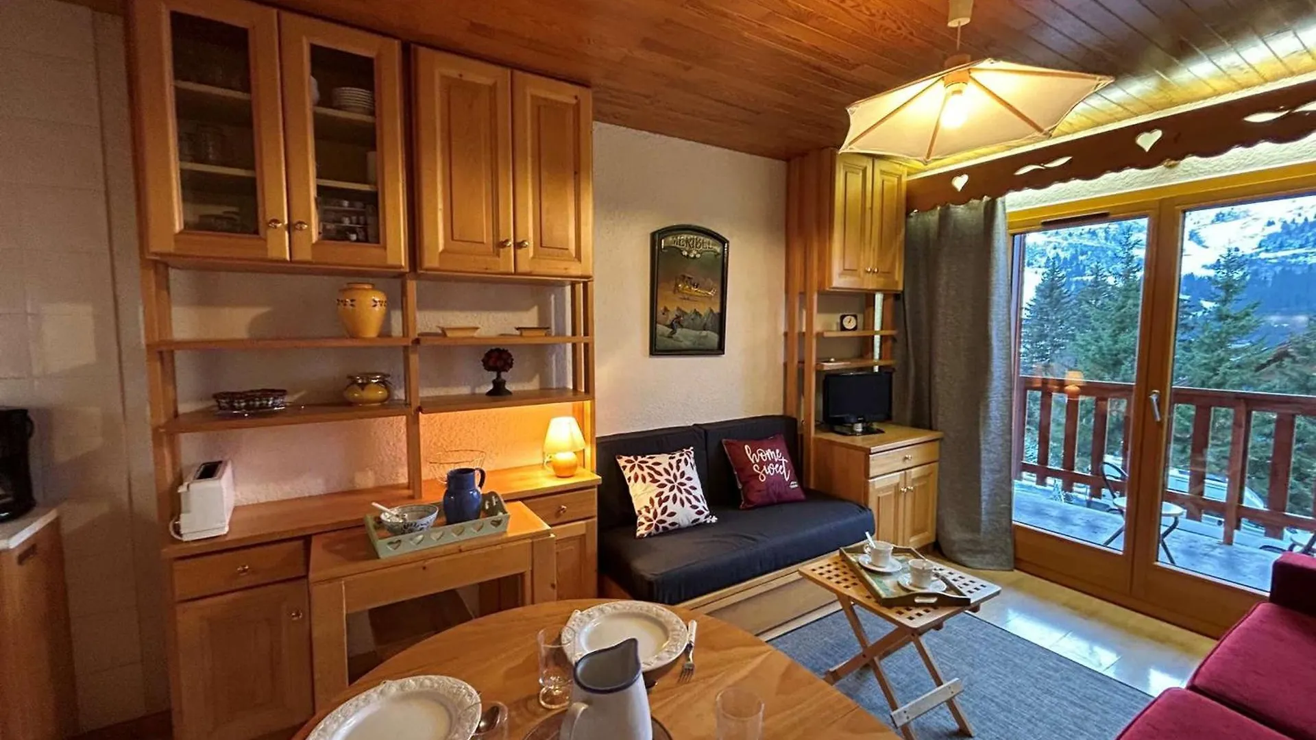 Meribel: Charmant 2P, 4 Pers, Proche Commerces Et Pistes - Fr-1-180-80 Apartment Meribel