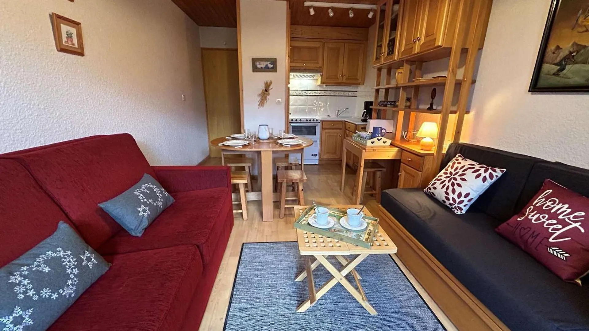Meribel: Charmant 2P, 4 Pers, Proche Commerces Et Pistes - Fr-1-180-80 Apartment Meribel